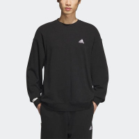 ADIDAS阿迪达斯卫衣运动休闲舒适针织圆领男女套头衫JM9107 D