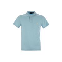 Polo Ralph Lauren修身 polo 衫男短袖两扣领 textured 设计感休闲商务衬衣