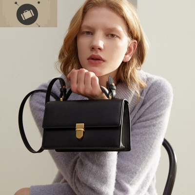 小众轻奢女包设计师款简约手提包包女2020春夏新款时尚百搭小方包艾狄伊娃