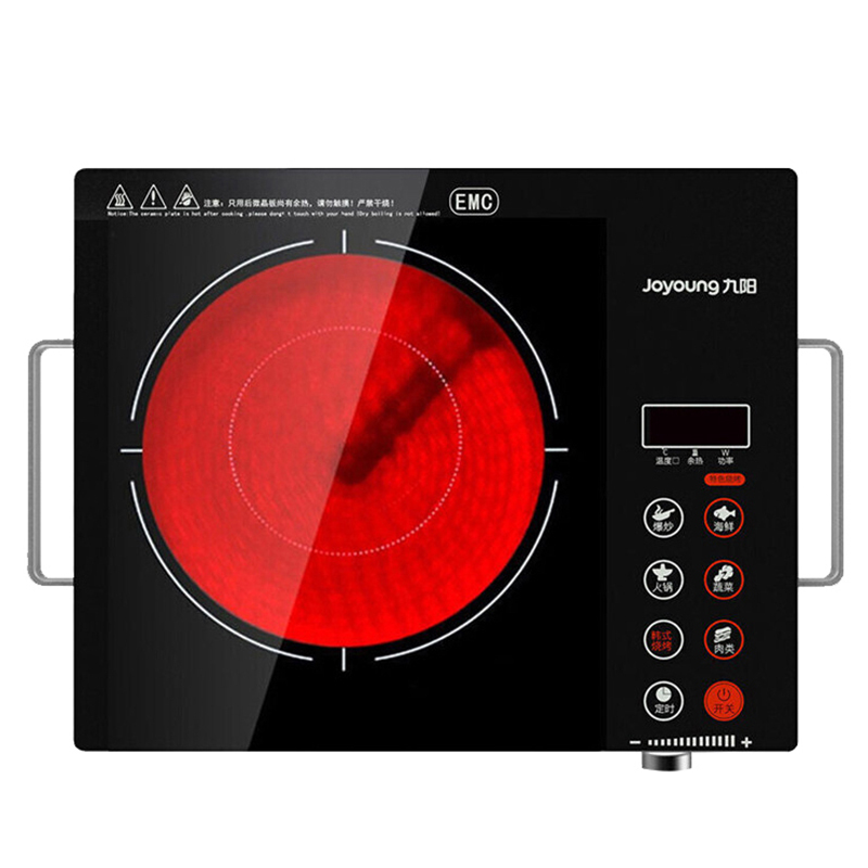 电磁炉 火力档位10档以上 功率调节 电磁炉 家用触控式 黑晶面板