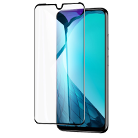 [买2送磨砂手机壳]轻万适用vivo iqooneo钢化膜全屏黑色高清透明防摔贴膜vivo手机保护膜全玻璃