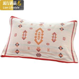 2020年棉纱布枕巾加厚枕头巾日系单人棉透气春夏秋冬皆可用 三维工匠