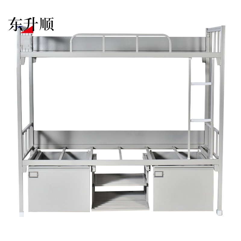 东升顺制式营具单人床边防消防官兵床士兵床宿舍床加厚单人床单层床双层床双人床