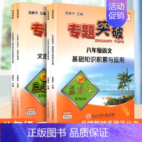 [语文]专题突破(全4册) 八年级 [正版]孟建平初中专题突破八年级上册下册通用语文数学科学全国通用版题组分类训练重点难