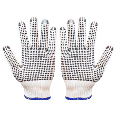 匹牧 PM-ST-G019 点塑手套 毛纺600g十针黑点塑 12双/打 单位:双(单双不发货)