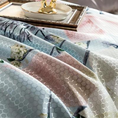 家柏饰(CORATED)可水洗折叠冰丝凉席三件套大版花1.8m2.0床1.5米夏季机洗2026新款