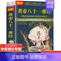 [正版]黄帝八十一难经 白话图解皇帝内经八十一难全套彩图版81难经黄帝内经八十一难中医入门基础理论书籍零基础学自学难经白