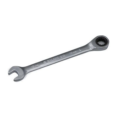 世联五金工具12寸棘轮开口两用扳手