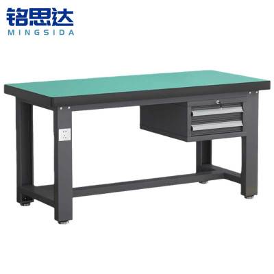 铭思达钳工操作台1.8米吊二抽张