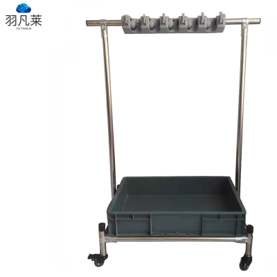 拖把架可移动拖布架 5挂6钩 套