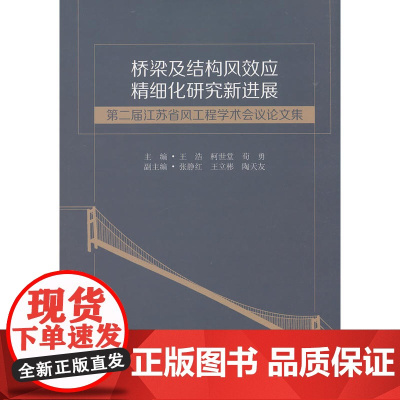 桥梁及结构风效应精细化研究新进展——第二届江苏省风工程学术会议论文集