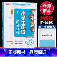 [正版]新概念 小学生阅读阶梯训练四年级升级版 小学语文4年级上下册升级版阅读理解专项训练辅导书同步阅读理解每日一练