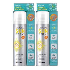 RE:CIPE 莱斯璧 玥之秘保湿水晶防晒喷雾 180ml 两只特惠装 (补水 防晒 隔离 防晒霜)直播专享