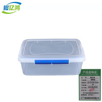 橙亿鸿 带盖密封冰箱保鲜盒 收纳盒 9L 37.5*26*13.2cm/个