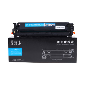 易路通CF211A/131A 1800页 青色 硒鼓 适用HPM251n M276fn鼓粉一体