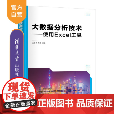 [正版新书] 大数据分析技术——使用Excel工具 王建平、傅翠 清华大学出版社 计算机 Excel 大数据