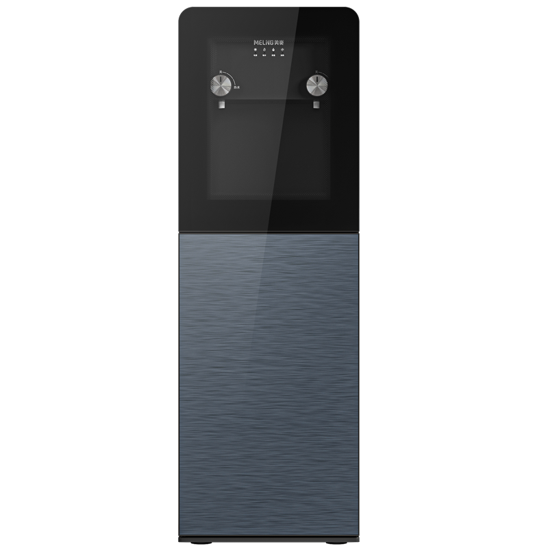美菱(MELING)立式家用饮水机全自动下置水桶快速加热冰温热三用MY-L138-B(星河蓝)
