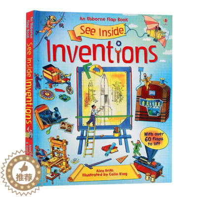 [醉染正版]尤斯伯恩看里面 发明 Usborne See Inside Inventions 英文版儿童英语科普百科 精