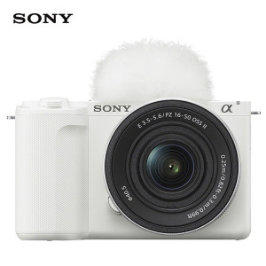 索尼(SONY)ZV-E10 II APS-C画幅微单相机 滤镜直出 白色标准镜头套装(ZV-E10M2K ZVE10二代)