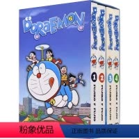 哆啦A梦 4册 [正版]Doraemon 哆啦A梦 民间故事恐龙浪漫主题 儿童英语读物 6-9岁 童年漫画 Dinosa