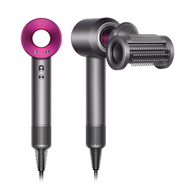 戴森(Dyson) 新一代吹风机 Dyson Supersonic 电吹风负离子 进口 家用 礼物推荐 HD15 紫红色