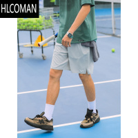 HLCOMAN吕小虎潮牌2024夏款轻薄凉感速干短裤男士休闲健身跑步透气五分裤