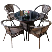 彭梵 休闲户外桌椅组合 900*900*740mm 套