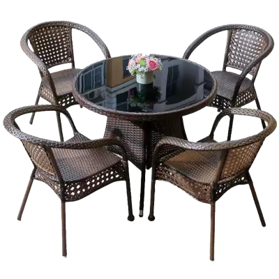 彭梵 休闲户外桌椅组合 900*900*740mm 套