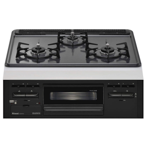 日本原装进口林内燃气灶Metal60(低配)嵌入式三眼灶煤气炉烤箱单面烤天然气RB32AM5H2SABW