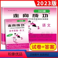 语文 九年级/初中三年级 [正版]2023年版 上海中考二模卷语文 试卷+答案 走向成功中考语文二模卷 上海初三语文试卷