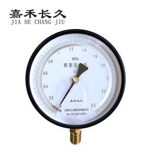 嘉禾长久 精密压力表检测型 0.25级 YB150 块