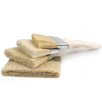 工霸(GONGBA)加厚油漆刷 扁油刷清洁刷 1英寸 25mm(10把)货期3-5天