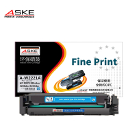 ASKE PRINTER CONSUMABLES激光打印机蓝色硒鼓A-W2221A