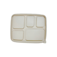 莘煊玉米淀粉五格餐盒1250ml 150套/箱