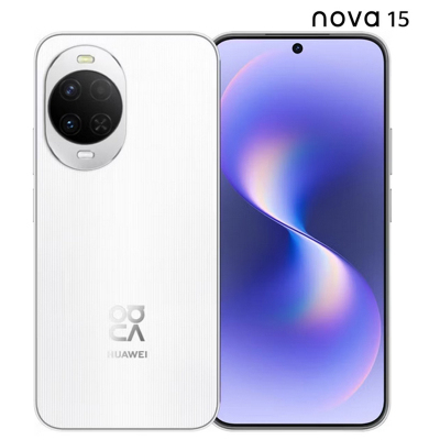 华为 nova 15 512GB 零度白 麒麟8020芯片 多焦段红枫影像 鸿蒙AI 臻彩OLED直屏鸿蒙手机