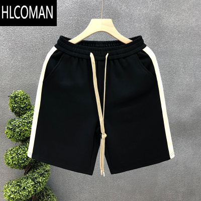 HLCOMAN百搭款简约短裤男款夏季潮牌运动裤居家外穿五分裤男士舒适半截裤