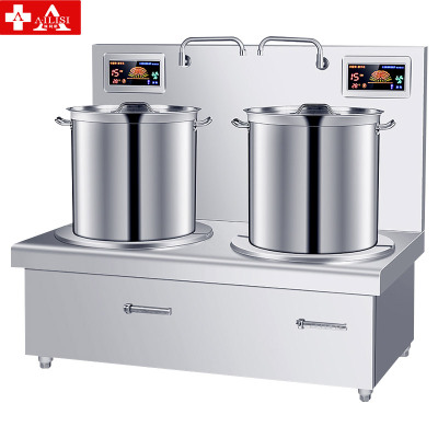 埃利斯(AILISI)大功率商用电炒灶电磁炉电灶台酒店饭店厨房单头双头电炒炉火锅电灶台电炒炉LC-STL15K-02