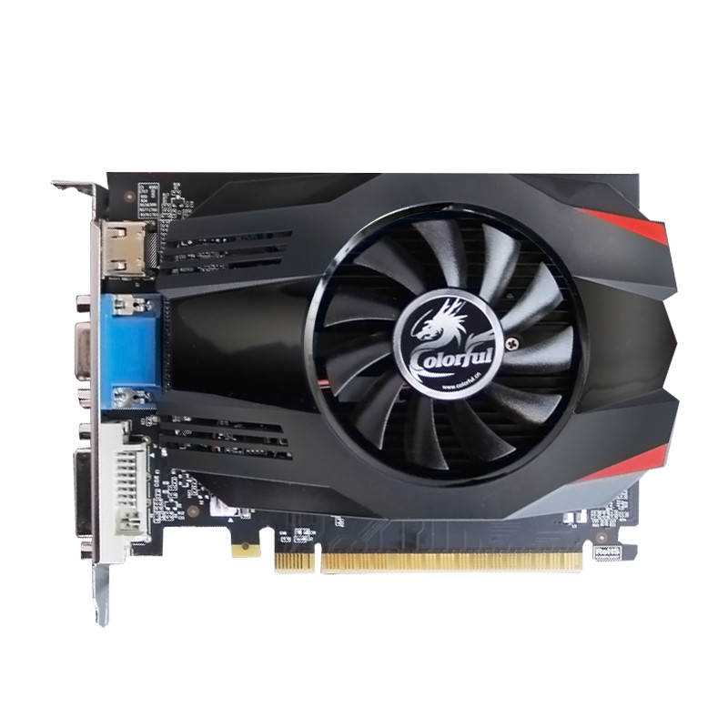 七彩虹(colorful)gt730k 黄金版 2g d5 gddr5显存 家用办公显卡