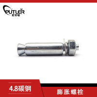 班特勒膨胀螺栓4.8级碳钢M16*120.0套管型膨胀锚栓