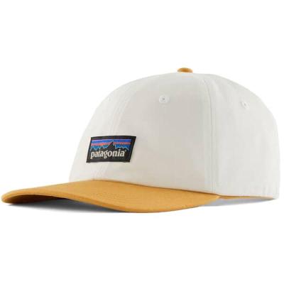  PATAGONIA纯棉前片可回收材质 adjustable闭口男女同款棒球帽 White_/_Brown