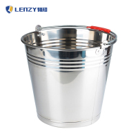 LENZY 韧知 水桶 不锈钢无盖款 8L/个