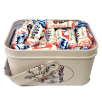 大白兔奶糖糖果礼盒铁罐拎盒180g礼盒装结婚喜糖儿时记忆零食