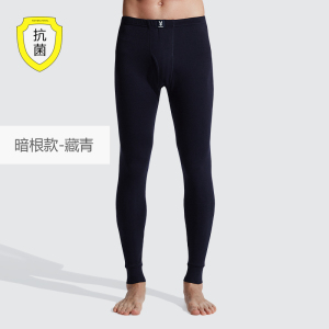 花花公子男士保暖裤男加绒加厚德绒秋裤棉裤男款冬季羊毛防寒绒裤