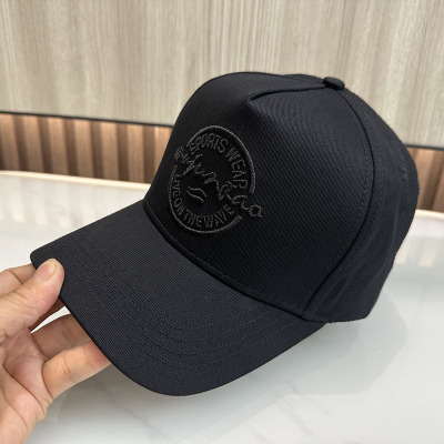 适合圆脸显脸小帽子男士韩版百搭时尚秋冬棒球帽大头围宽檐鸭舌帽