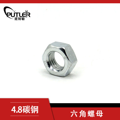 班特勒六角螺母 M5mm 4.8级镀锌