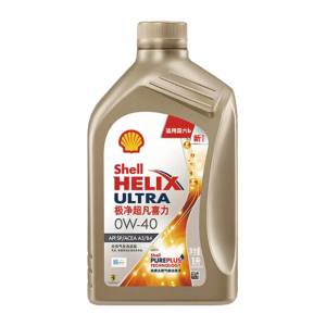 壳牌(Shell)极净超凡喜力金壳汽车润滑油全合成机油金装极净超凡 0W-40 SP