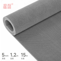 温馨 镂空地垫 1.2米宽 5mm*15m灰色 卷
