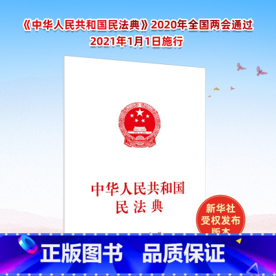 [正版]中华人民共和国民法典 民法典2020年版 民法 民法典2020 物权编 合同编 人格权编 婚姻家庭编 继承