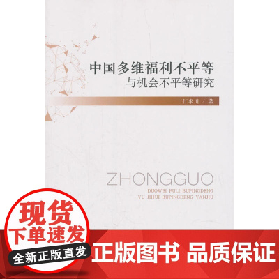 中国多维福利不平等与机会不平等研究