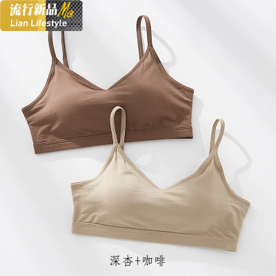 盛世尼曼抹胸内衣女无钢圈薄款聚拢文胸防走光内搭吊带小背心裹胸美背U型